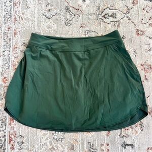 Outdoor Voices Dark Green Skater Skirt
